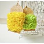 Chiffon Bloomer rose trim