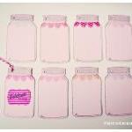 Handmade Jar tag 