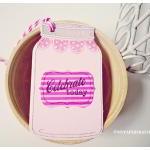 Handmade Jar tag 