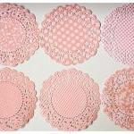 6 Parisian Lace Doily Dark ..