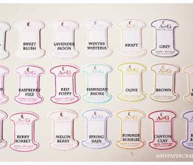 U Shape Thread Card Set