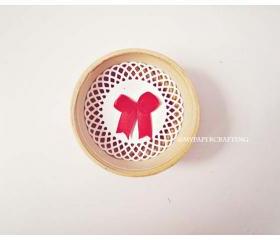 Medium Ribbons Red Poppy