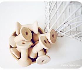 Large Wooden spools