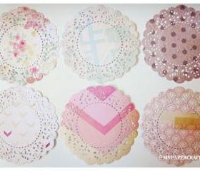 Parisian Lace Doily The Pier 1 for Scrap booking or card making / pack 