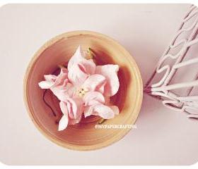 2 Gardenia Big paper flower Pink / pack 