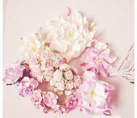 Mixed Sample Mulberry paper flower / pack