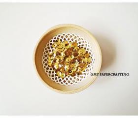 Sequins, Metallic Gold