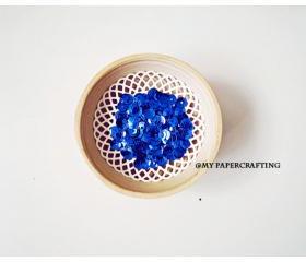 Sequins, Metallic Royal Blue