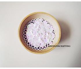Sequins, Iridescent White