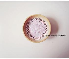 Sequins, Clear Light Purple