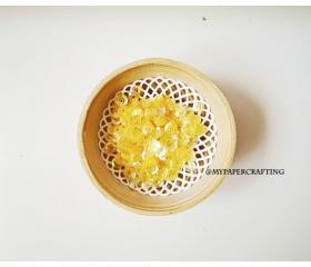 Sequins, Clear Marigold 