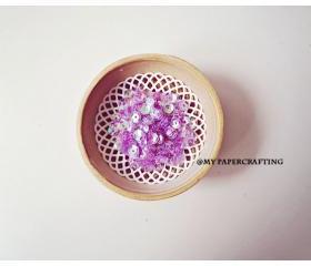 Sequins, Iridescent Clear Purple