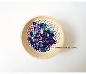 Sequins, Metallic Onxy