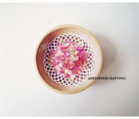 Sequins, Iridescent Clear Pink