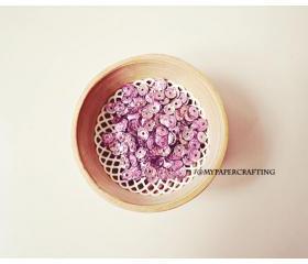 Sequins, Laser Lavender Moon