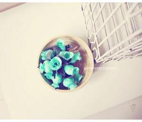 Artificial Flowers - Rose Bud Flowers - Wedding Decorations, Party Favors, Gift Toppers