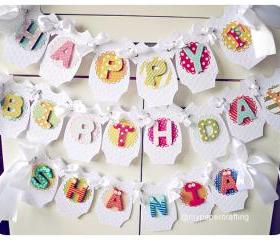 Birthday Banner Customization 