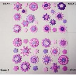 Felt Flower embellishment set  