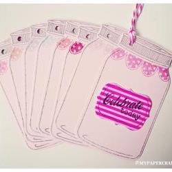 Handmade Jar tag  