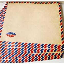 Brown Air mail envelopes